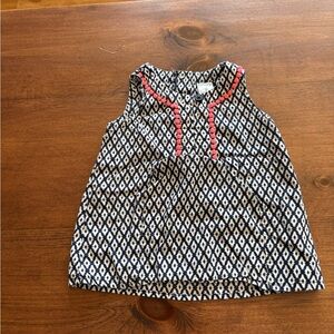🩷6 for $20🩷 Geometric Patterned Kids Sleeveless Top